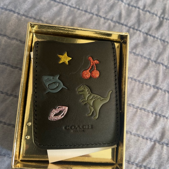 Coach Boxed Phone Pocket Sticker - Picture 4 of 6